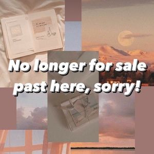 For Sale Ends Here :)